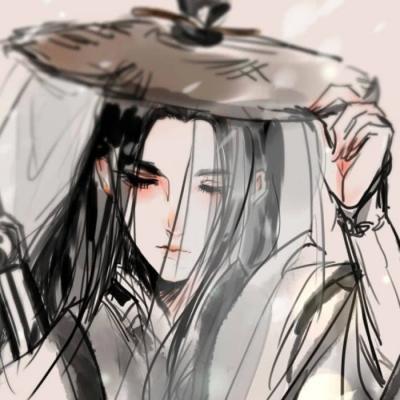 肖战回头笑